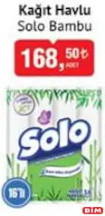 SOLO BAMBU KAĞIT HAVLU 16'LI